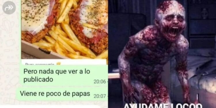 BRONCA: Pidió milanesas con papas fritas a la rotisería del barrio y quedó en shock con lo que recibió