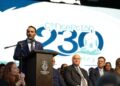 ACTO CENTRAL Y DESFILE: Juan Pablo Valdés acompañó los festejos por el 230° aniversario de Concepción