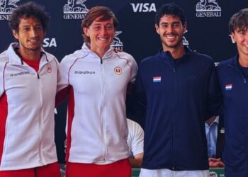 Perú 2-1 Paraguay EN VIVO HOY: punto a punto de los partidos del día 2 por Copa Davis 2026