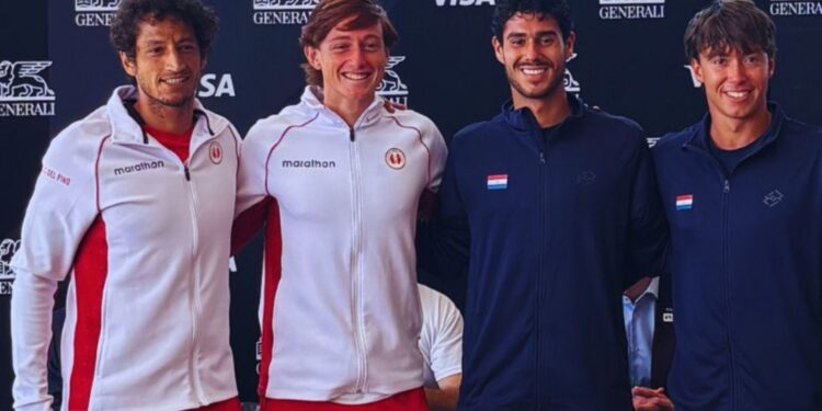 Perú 2-1 Paraguay EN VIVO HOY: punto a punto de los partidos del día 2 por Copa Davis 2026
