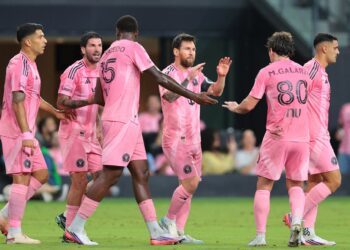 Con un golazo de tiro libre de Messi, Inter Miami se lo empata a Columbus Crew por la MLS