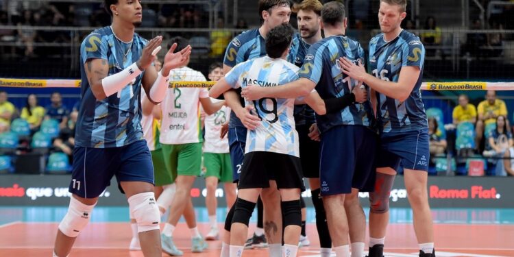 Argentina barrió a Bolivia, está en el Mundial de vóley y jugará una finalísima con Brasil por el pasaje a los Juegos Olímpicos