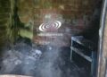 EN EL BARRIO LAGUNA BRAVA: Un aire acondicionado provocó un principio de incendio en una casa