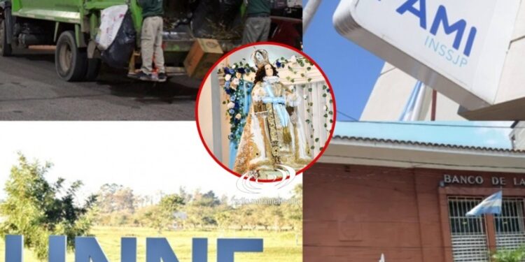 DÍA DE NUESTRA SEÑORA DE LA MERCED: Feriado en Corrientes: así funcionarán los servicios en Capital