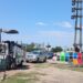 ROTONDA DE LA VIRGEN: A pedido de Vialidad Nacional, retiraron puestos que frenaban las obras de la autovía 12
