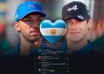 EN REDES: Tras el reto de Briatore, Argentina «ama» a Gasly: «¿De qué planeta viniste, croissant cósmico?»