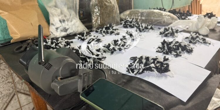 REINCIDENTE: Chaco: cumplía domiciliaria por narcotráfico pero seguía vendiendo desde su casa