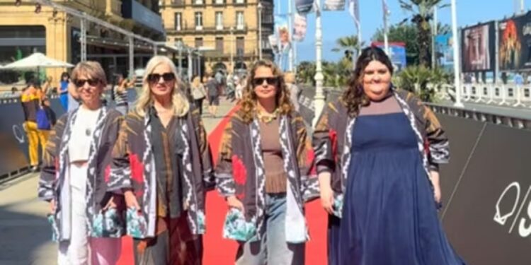 VIDEO : «Las Malvinas son argentinas»: actrices argentinas en San Sebastián