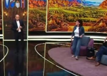 «Se ve el sobre enorme que les han puesto»: Leila Gianni acusó en vivo a Esteban Trebucq y se fue de su programa de TV