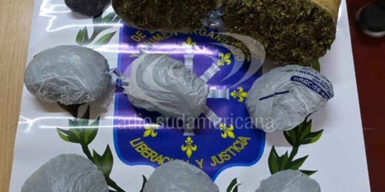 CORRIENTES CAPITAL: Secuestraron bultos de marihuana ocultos en una encomienda
