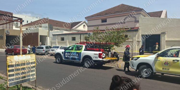 LA SITUACIÓN FUE CONTROLADA: Un derrame químico en el Hospital Vidal obligó a evacuar el nosocomio