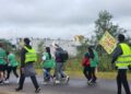 PEREGRINACIÓN JUVENIL DEL NEA: Bajo la lluvia, 400 mil  peregrinos avanzan hacia la casa de María de Itatí