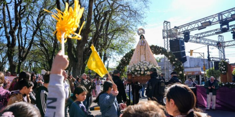 FERVOR RELIGIOSO: Mercedes celebró a su Patrona con una jornada de fe y tradición