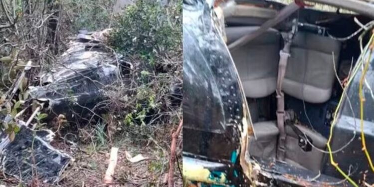 DOLOR EN BRASIL: Tragedia en Brasil: hallaron sin vida a un cantante y a otros cuatro ocupantes de un helicóptero