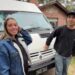 Rocío y Matías, 25 años, dejaron atrás la vida convencional para viajar en una furgoneta con una bebé en camino: «Uno tiene que hacer lo que siente y lo que quiere porque eso es lo que te termina haciendo feliz»