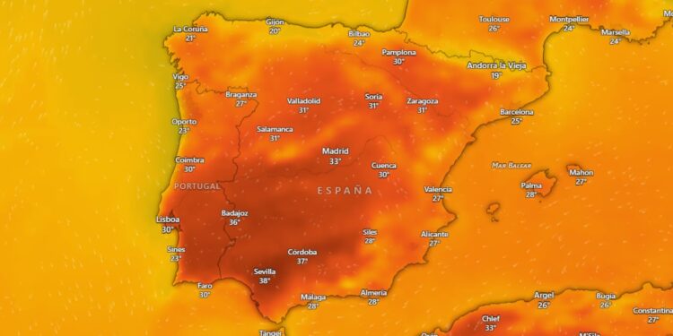La Aemet prevé un descenso en los termómetros a partir de este fin de semana, pero con temperaturas todavía muy altas para la época