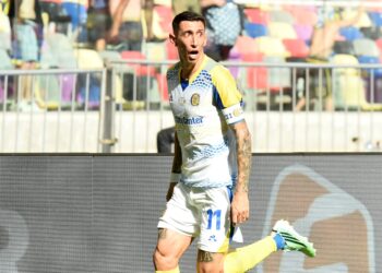 Con un doblete de Di María, Rosario Central le da vuelta a Estudiantes la final de la Supercopa Internacional