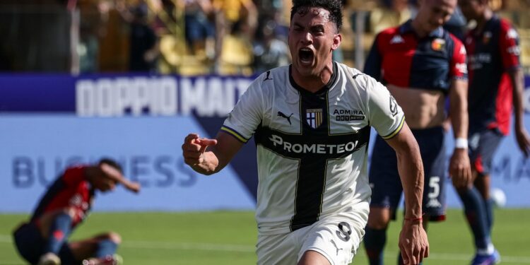 David Romero no para: otro lindo gol con el Parma en apenas cuatro partidos de Serie A
