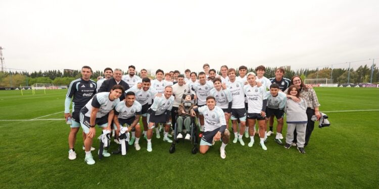 El gesto de la Selección Argentina con Benja