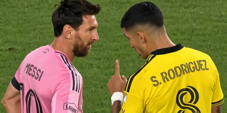 ¿Chicana para Messi? El posteo del uruguayo que se peleó con Leo en Columbus Crew – Inter Miami