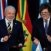 Camino a Nueva York, Milei cuestionó la política fiscal de Lula: «No cuenten conmigo para este disparate»