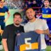 La histórica camiseta de un viejo ídolo de Boca que pasó a manos de Paredes