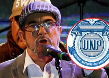 La UNP confirmó que ‘Timochenko’ cuenta con un robusto esquema de seguridad: seis vehículos blindados y 16 hombres de protección