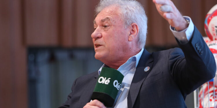 Pumpido, con Olé: «Todavía no se definió, pero habría tres plazas y media por Eliminatorias».