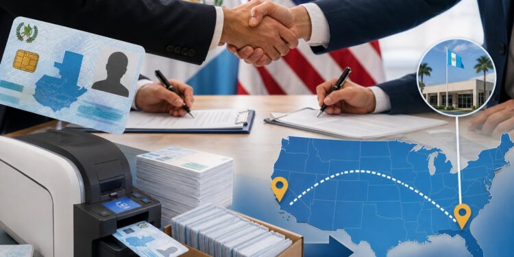 Ministerio de Relaciones Exteriores y Registro Nacional de las Personas firman un convenio para imprimir el DPI de guatemaltecos en Estados Unidos