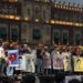 EN VIVO | 12 años de la desaparición de los 43 estudiantes de Ayotzinapa: padres encabezan mitin en la plancha del Zócalo