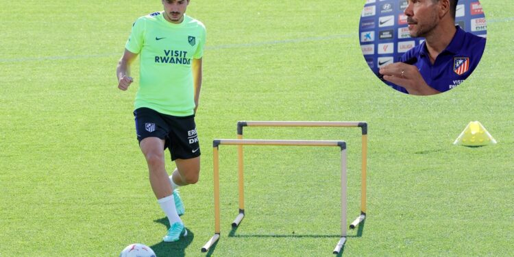 El Cholo Simeone confirmó que Julián Álvarez estará disponible para el clásico contra el Real Madrid