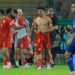 Insólito: se sacó la camiseta al festejar un gol y su equipo debió pasar un sorteo para clasificarse