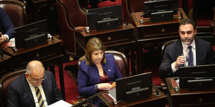 Patricia Bullrich activa otra semana explosiva en el Senado con proyectos clave para el Gobierno