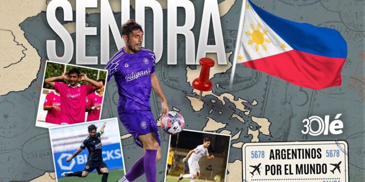 Juega en Filipinas, estuvo preso y sus compañeros creen que tomar mate mejora el rendimiento