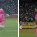 Video: Vozinha salió a pararla con el pecho y regaló un gol