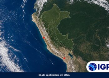 Temblor hoy en Perú EN VIVO: últimos sismos, epicentro y reporte del IGP del 26 de septiembre de 2026