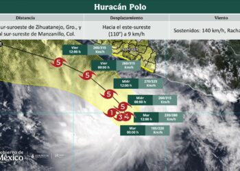 EN VIVO Clima CDMX y resto de México hoy lunes 21 de septiembre: huracán Polo podría alcanzar categoría 5