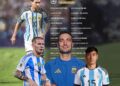 Las nueve caras nuevas en la lista de la Selección para el adiós de Messi