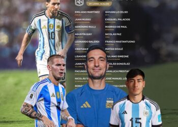 Las nueve caras nuevas en la lista de la Selección para el adiós de Messi