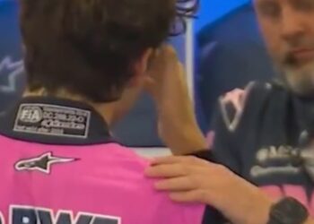 Video: el gesto de Colapinto con su equipo tras su error