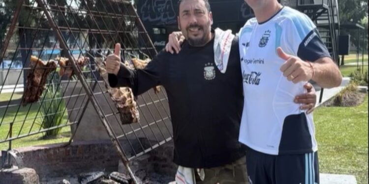 El asado de la renovación: la costumbre que perdura en la Scaloneta