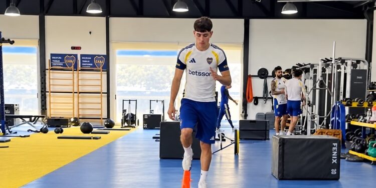 Video: Tomás Aranda empezó su recuperación para volver a jugar