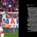 El enojo de Blondel tras su gol en el Monumental por un comentario sobre Morena Beltrán: «No me parece justo»