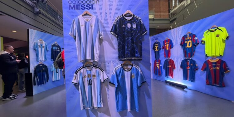 Un clásico del Olé Summit: todas las camisetas de Lionel Messi