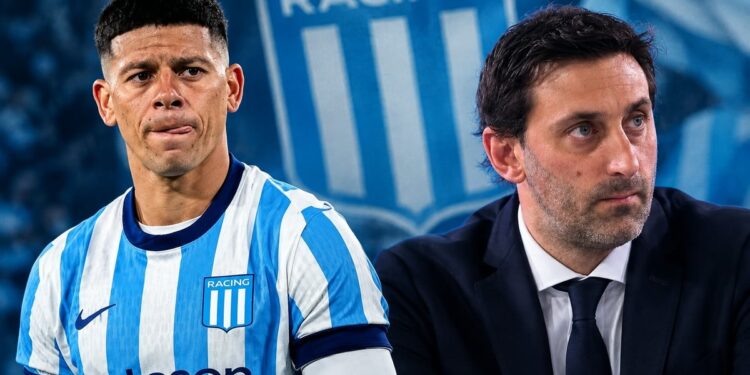 Clima caliente en Racing: fuerte discusión en Racing entre Marcos Rojo y Diego Milito