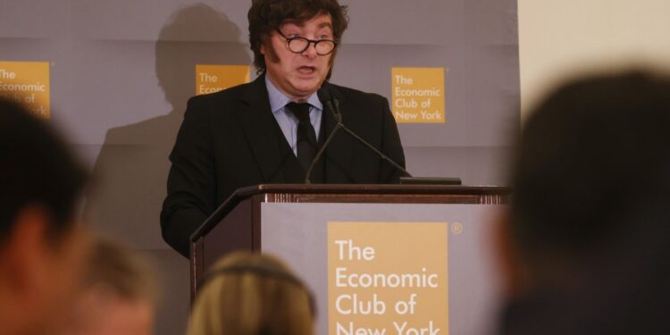 Milei en Nueva York: «Si somos reelectos, el 2028 será el mejor año de la historia»