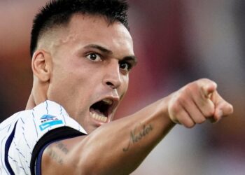 Video: el doblete de Lautaro Martínez ante la Roma de los argentinos