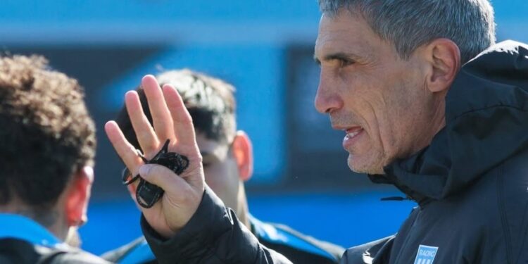 La formación de Racing para jugar contra Boca