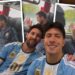 El conmovedor momento de Messi que captó Lisandro Martínez