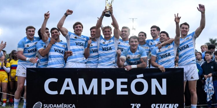 Son de oro: Los Pumas 7’s y Las Yaguaretés festejaron en el Sudamericano de Córdoba
